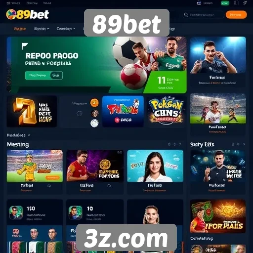 Experiência do usuário no site 89bet e sua interface