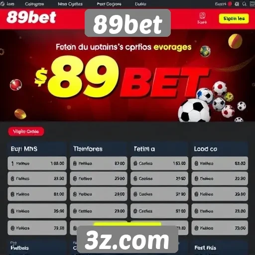 Plataforma 89bet apresenta sistema de bônus atrativo