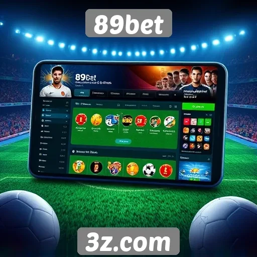 Interface do usuário e experiência no 89bet