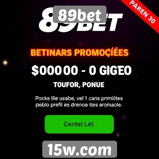 Últimas novidades sobre promoções do 89bet